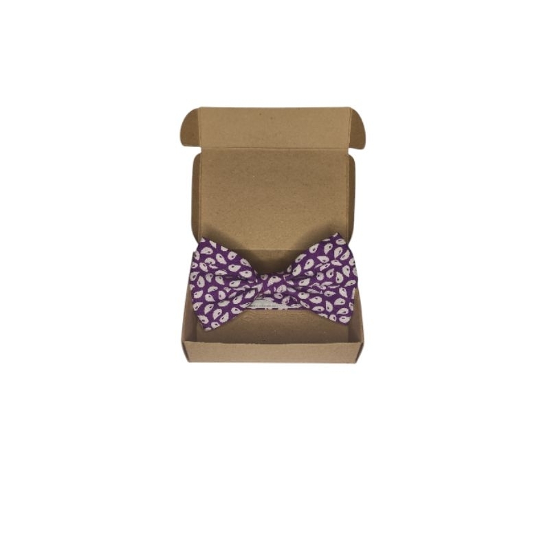 DASI KUPU BATIK BERAS UNGU PUTIH