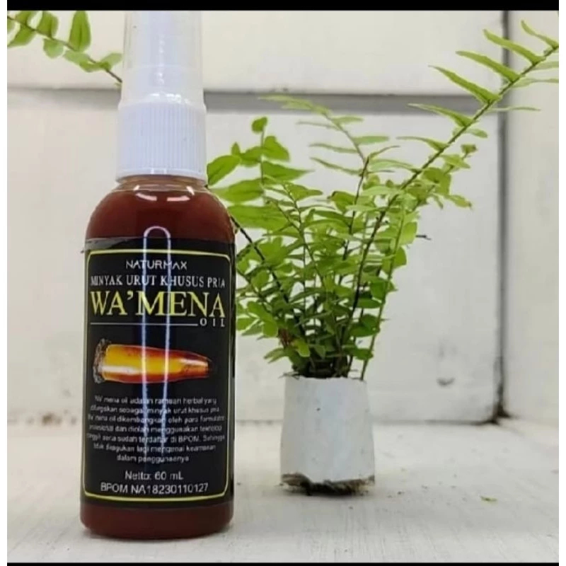 WAMENA DAUN BUNGKUS MINYAK OLES KHUSUS PRIA  BPOM 100%