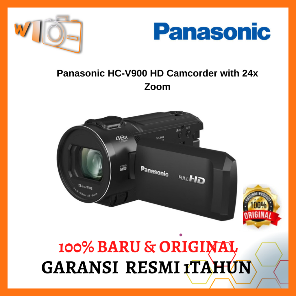 Panasonic V900 Full-HD Camcorder Handycam Panasonic HC-V900