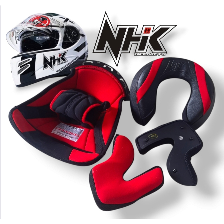 Busa NHK terminator || Busa Pipi Busa atas dan Busa Leher NHK Terminator X-151 original