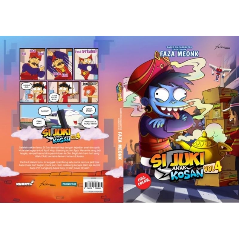 Komik Anak Indonesia Si Juki Anak Kosan Series Vol. 4 - Penulis: FAZA MEONK