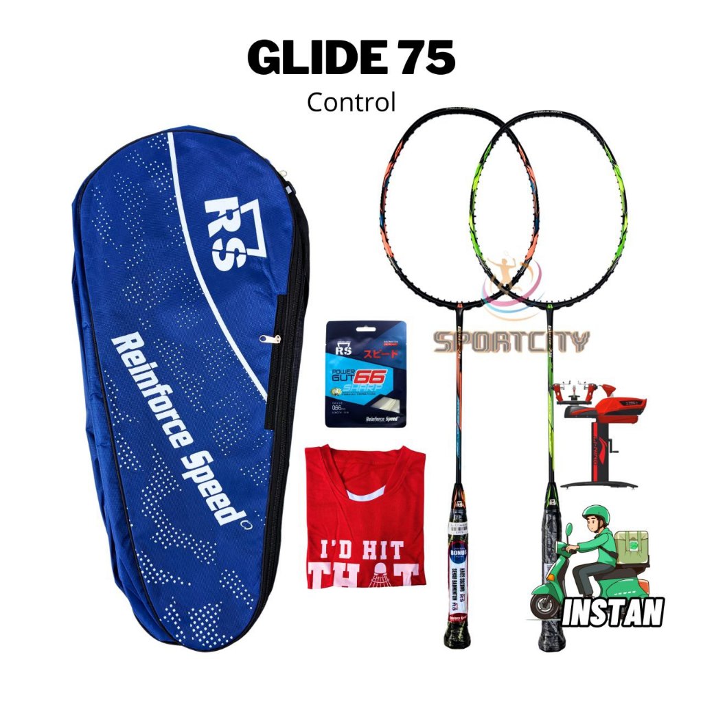 Raket Badminton RS Glide 75 Control Smash Original