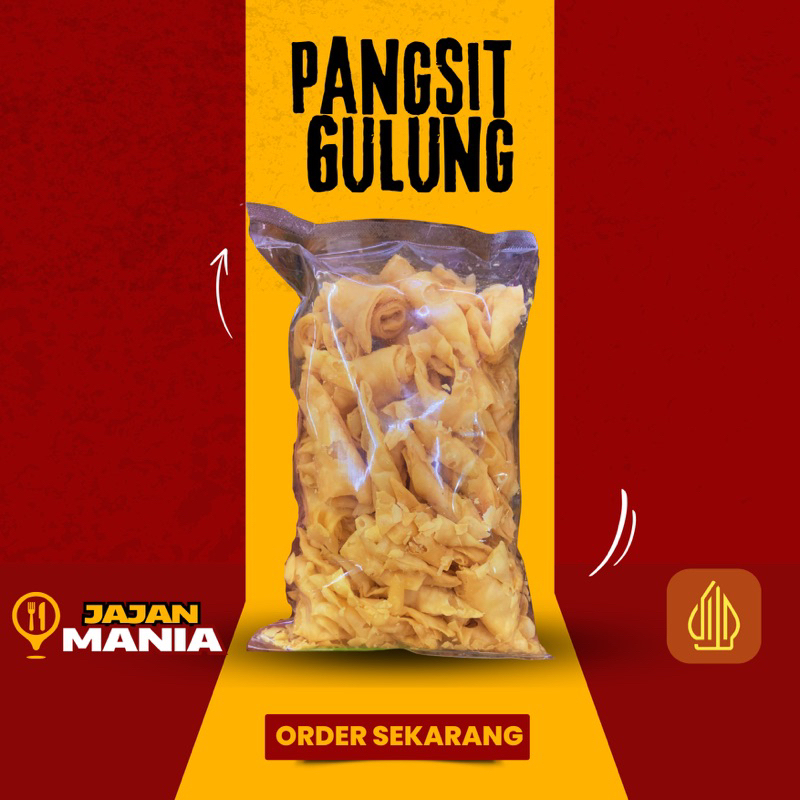 

Pangsit Gulung Original Gurih dan Pedas | 250gr - 2kg