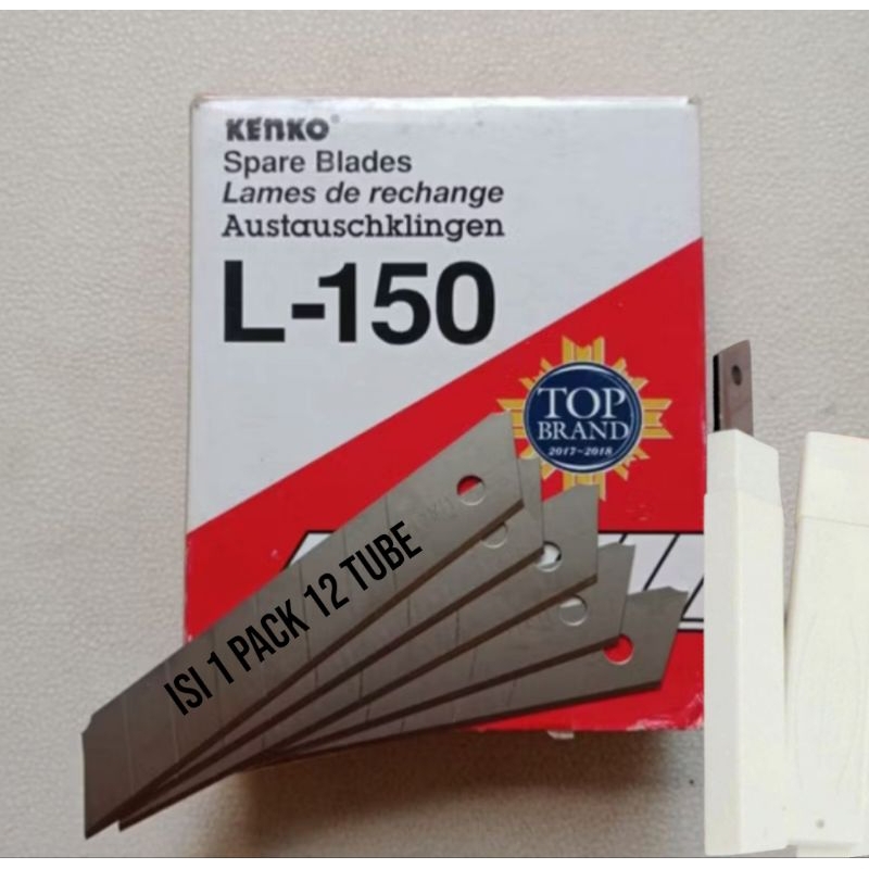 

Pisau Cutter Kenko L150 isi 12 Tube