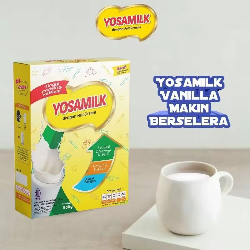 

YOSAMILK susu penggemuk murah 500 gram