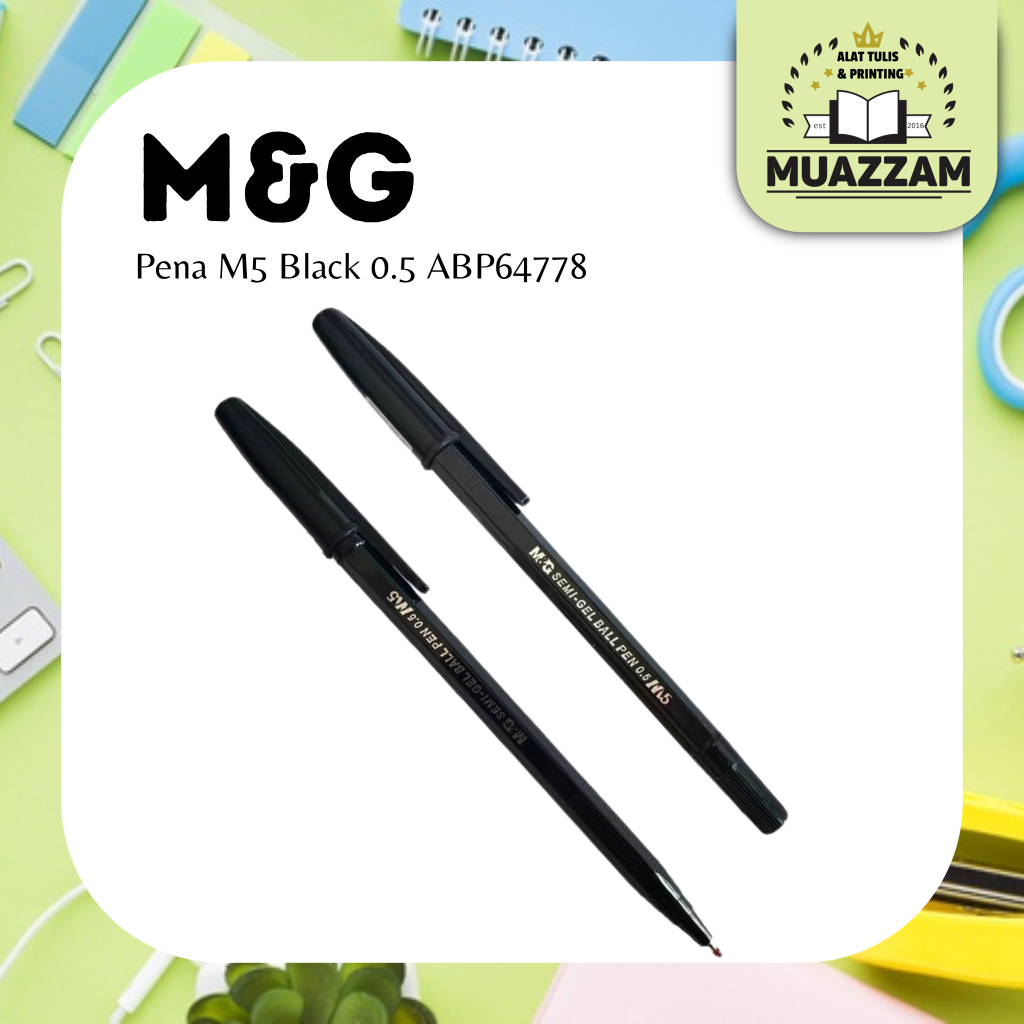 

M&G Pena M5 Black 0.5 ABP64778