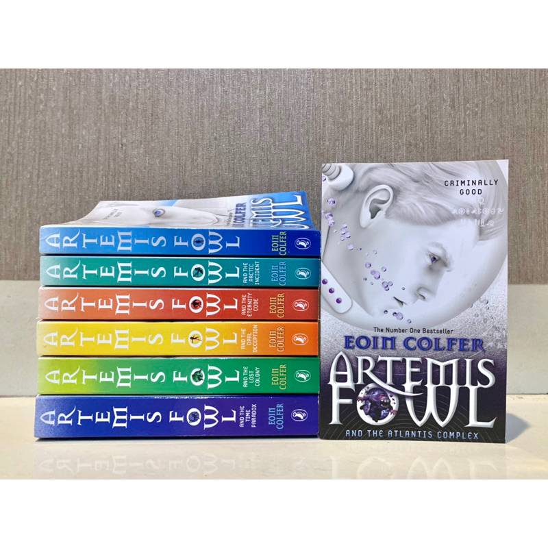 Novel Set English Artemis Fowl