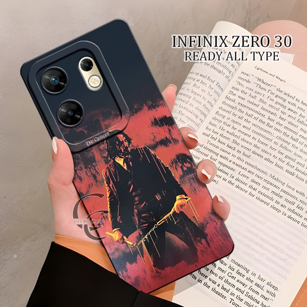 Clearcase - Case Infinix Zero 30 4G Terbaru Soft Case Fashion Motif Coolman Hp Zero 30 5G Cassing Ta