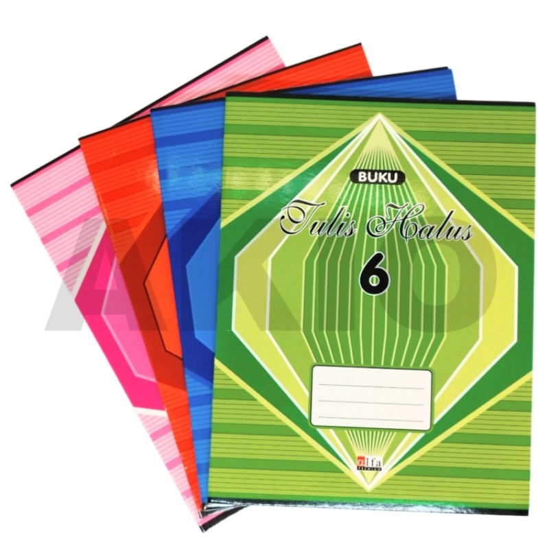 

Buku Tulis Halus 6 Garis Kolom Karakter 38 Lb Lucu ALFA PREMIUM Anak Sekolah TK SD PAUD Pack A5 Glossy Aesthetic HL6-23.04