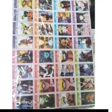 kwartet lembaran BESAR  isi 10 lembar