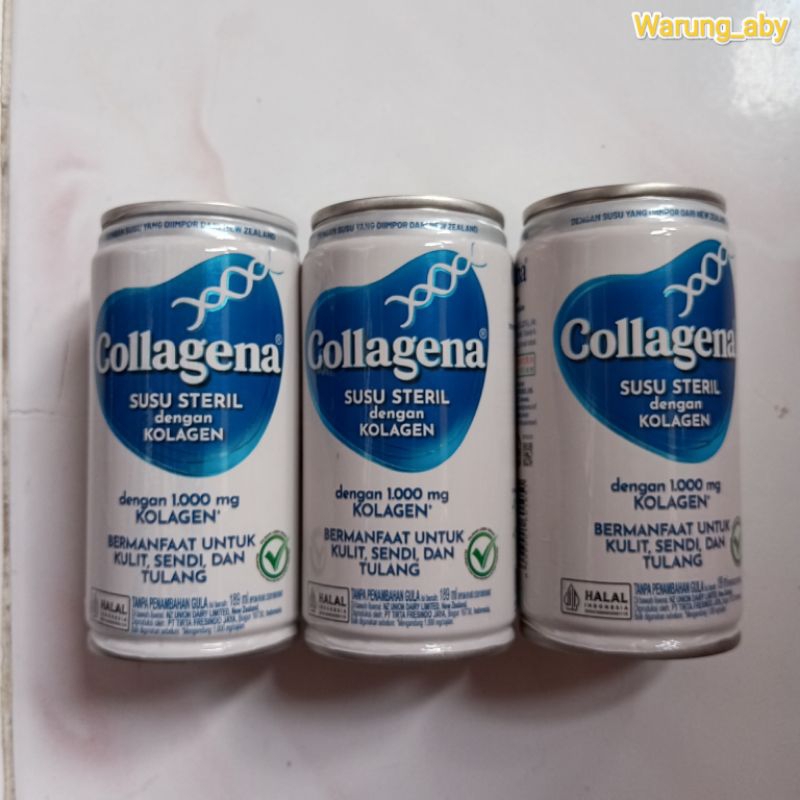 

Paket Isi 3 Collagena Susu Steril Kolagen 1000mg | Susu Kolagen 1000mg | Susu Steril | Susu Kaleng