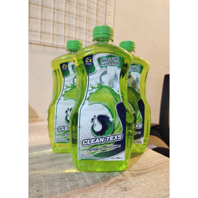 CLEAN-TEXS Pembersih Porcelain Dan Kerak 1000ML (1Lt)