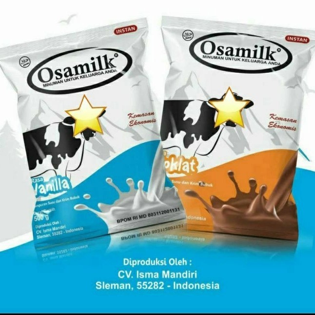 

Susu OSAMILK Original 500 Gr - Susu Penggemuk Badan & Penambah Nafsu Makan Gemuk Badan