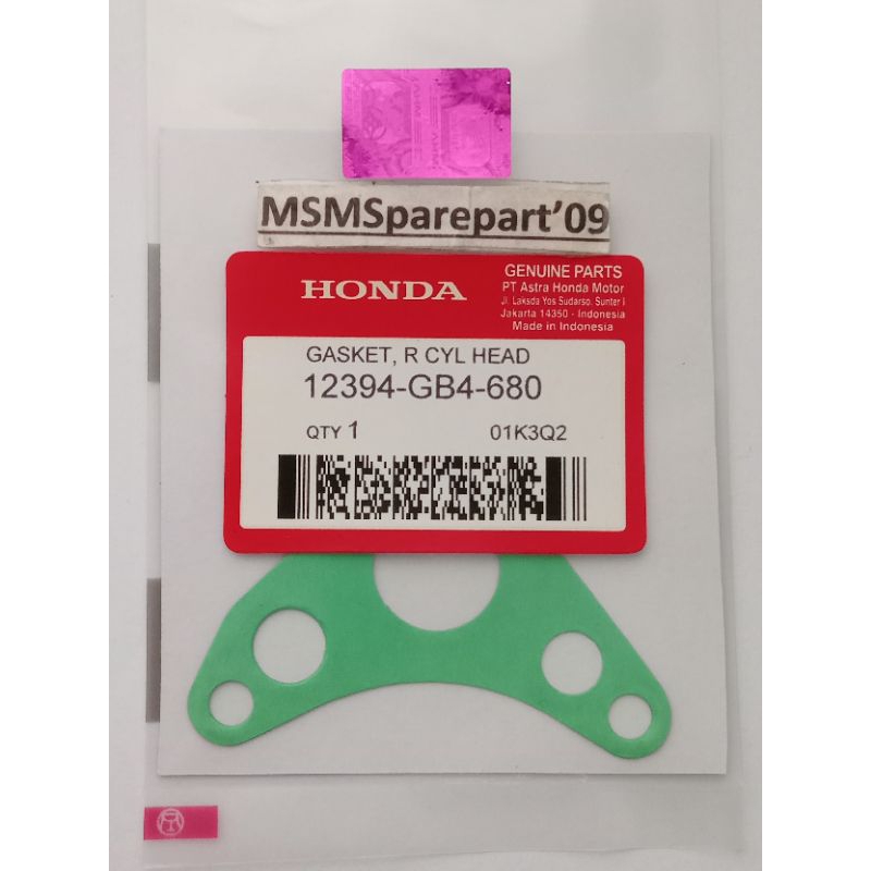 PAKING GASKET SAYAP SEGITIGA GRAND SUPRA X FIT NEW LEGENDA ASTREA PRIMA WIN HONDA KODE GB4