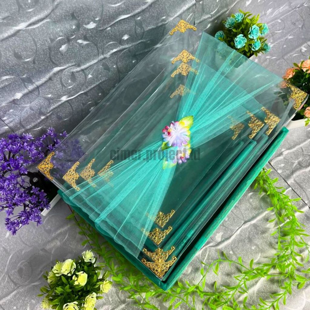 Shp1 Kotak Seserahan Pernikahan Set Lengkap Isi 4 Box Hantaran Parcel Mika