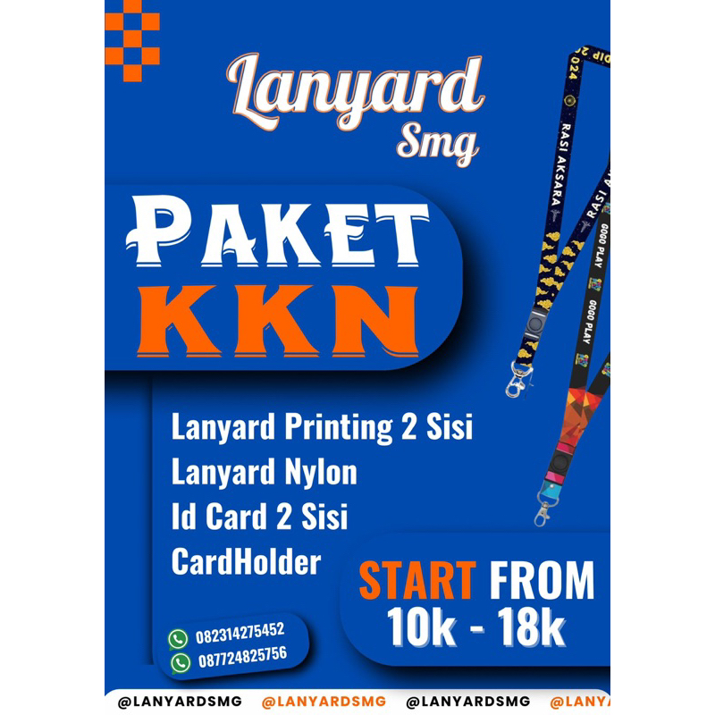 

PAKET LANYARD KKN