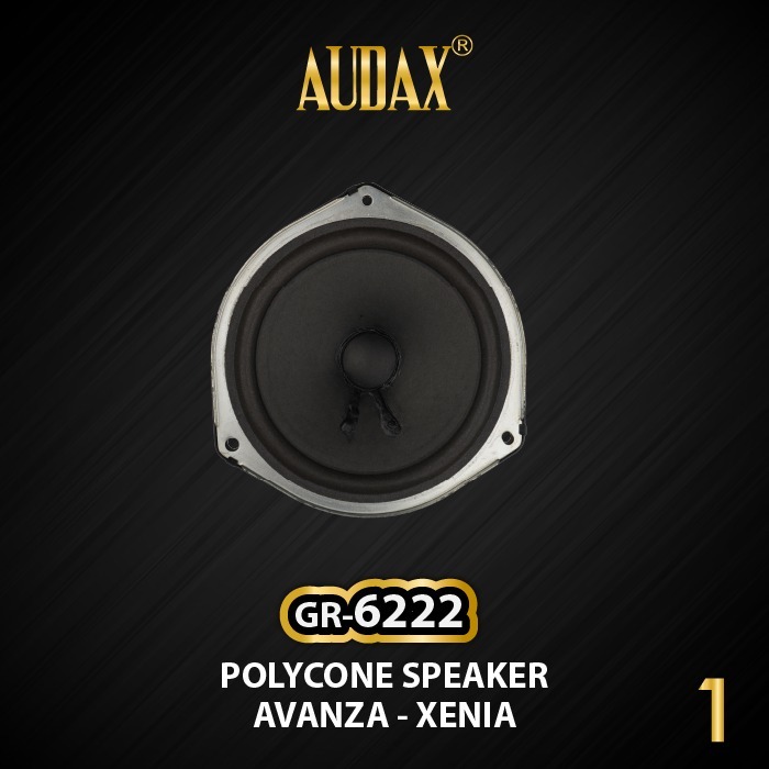 TERLARIS Audax - GR-6222 6" INCH SPEAKER PINTU MOBIL XENIA AVANZA