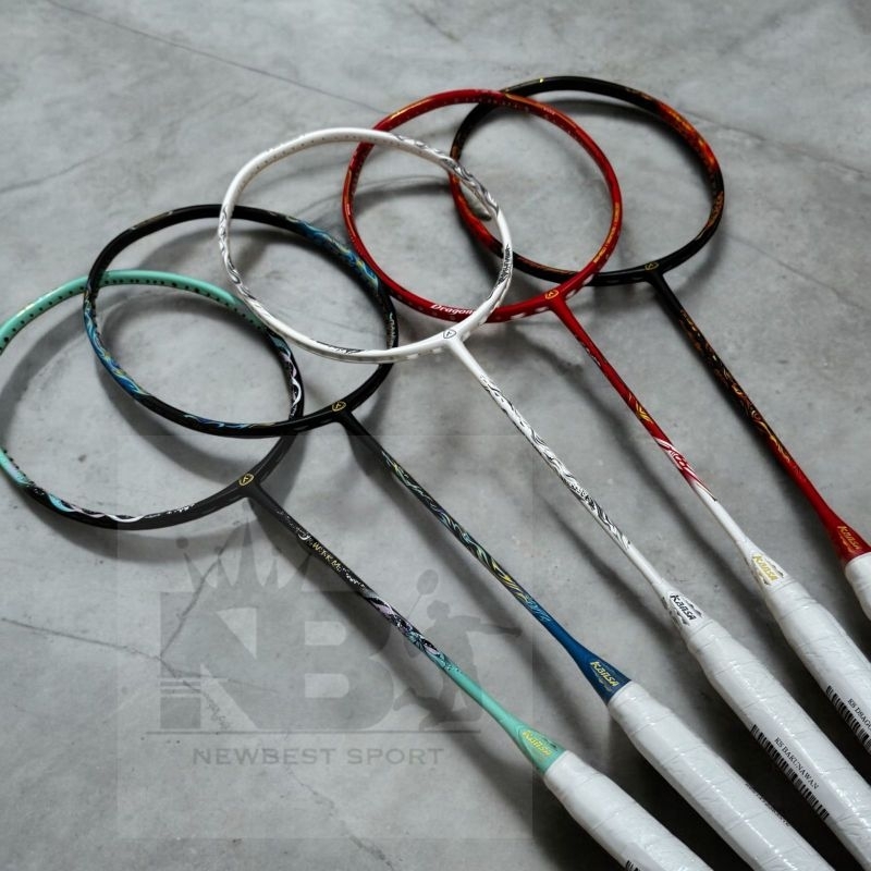 RAKET BULUTANGKIS KANSA DRAGON ORIGINAL 33LBS