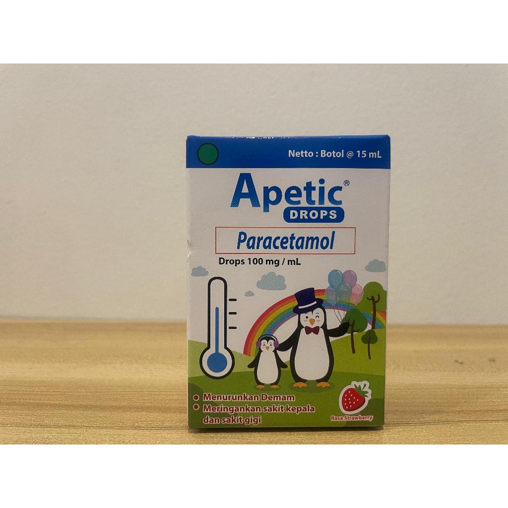 Apetic Drop 15ml Paracetamol