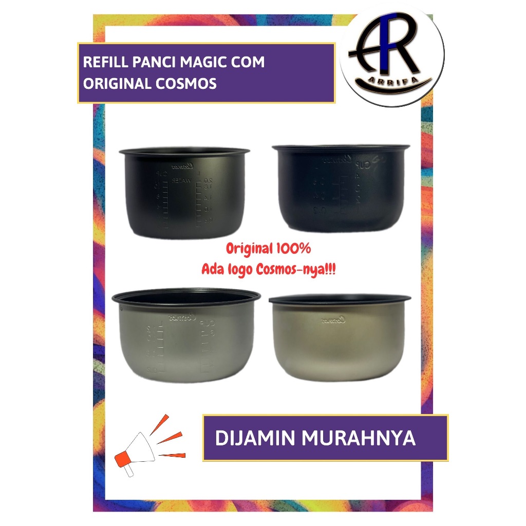 Original Cosmos Refill Panci Teflon untuk Berbagai ukuran Magic Com Merk Cosmos JunDW
