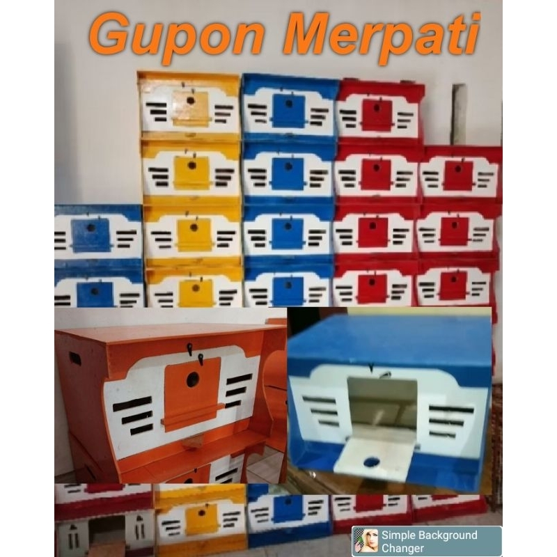 KANDANG BURUNG MERPATI GUPON /BUPON MERPATI