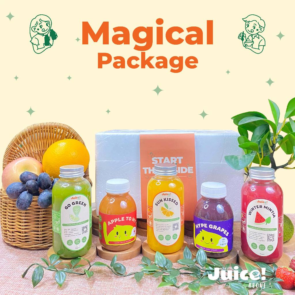 

Parcel/Hampers Juice! By ABOVE - Magical Package