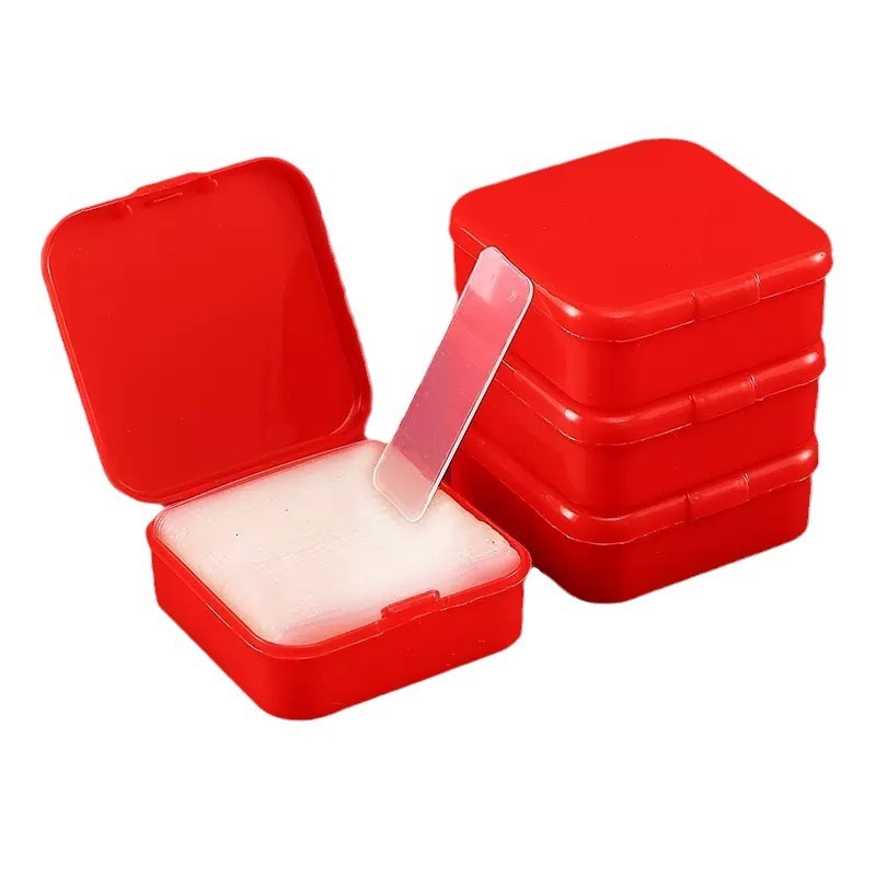 

(BY) Double Tape Transparan Mini Isi 60 Pcs / Mini Box Selotip Solasi Bening 2 Sisi Nano Tip Serbaguna Lakban Mini Multifungsi