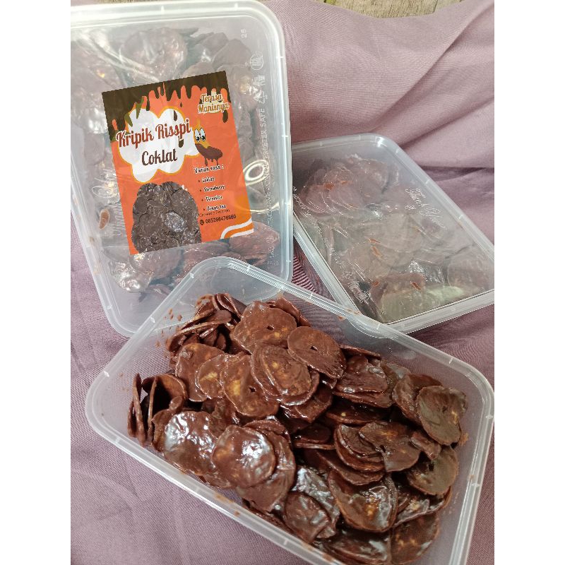 

Kripik pisang coklat