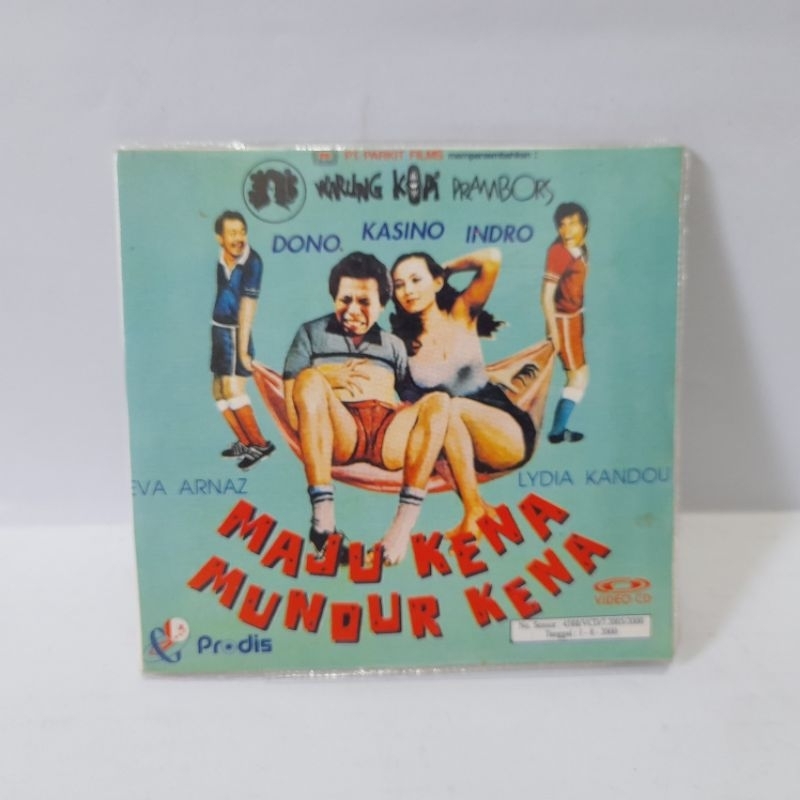 VCD Warung Kopi Dono Kasino Indro - Maju Kena Mundur Kena (Warkop DKI)