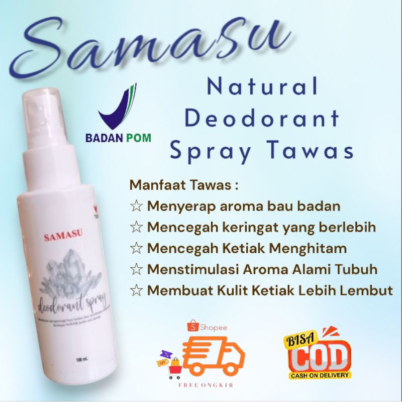 DEODORANT SPRAY TAWAS (BPOM)