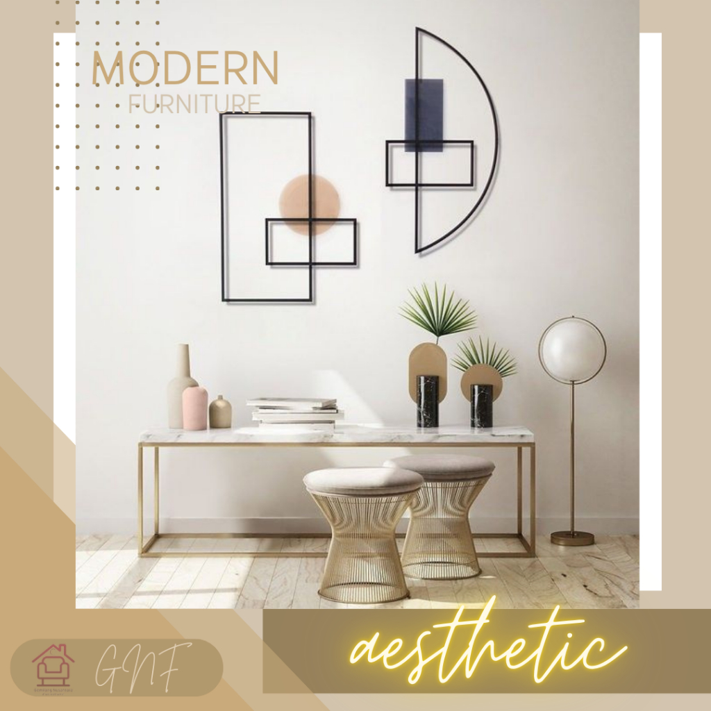 Meja Konsol TV Motif Marmer dengan Rangka Besi Warna Emas Elegan untuk Interior Modern