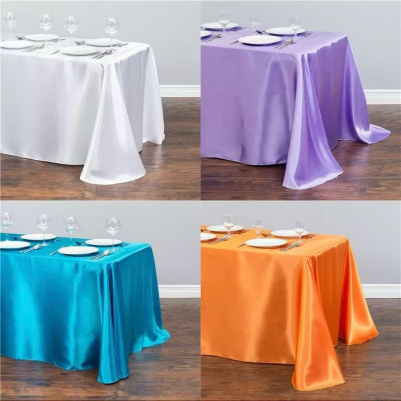 Taplak meja kain murah table runner set segi empat dekorasi meja