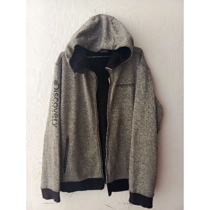 DISCOVERY Zipper Hoodie Size XL