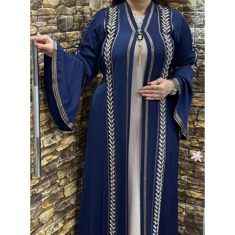 Abaya Mesir - One Set Inner Outer Free pashmina