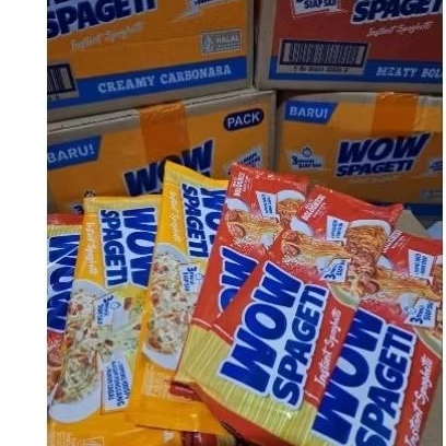 

promo mie wow spageti ( 15 rb dpt 4 )