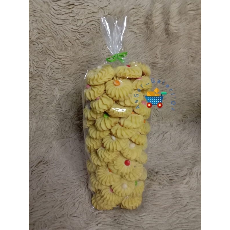 

kue semprit mata manik 500gr/kue semprit gula warna
