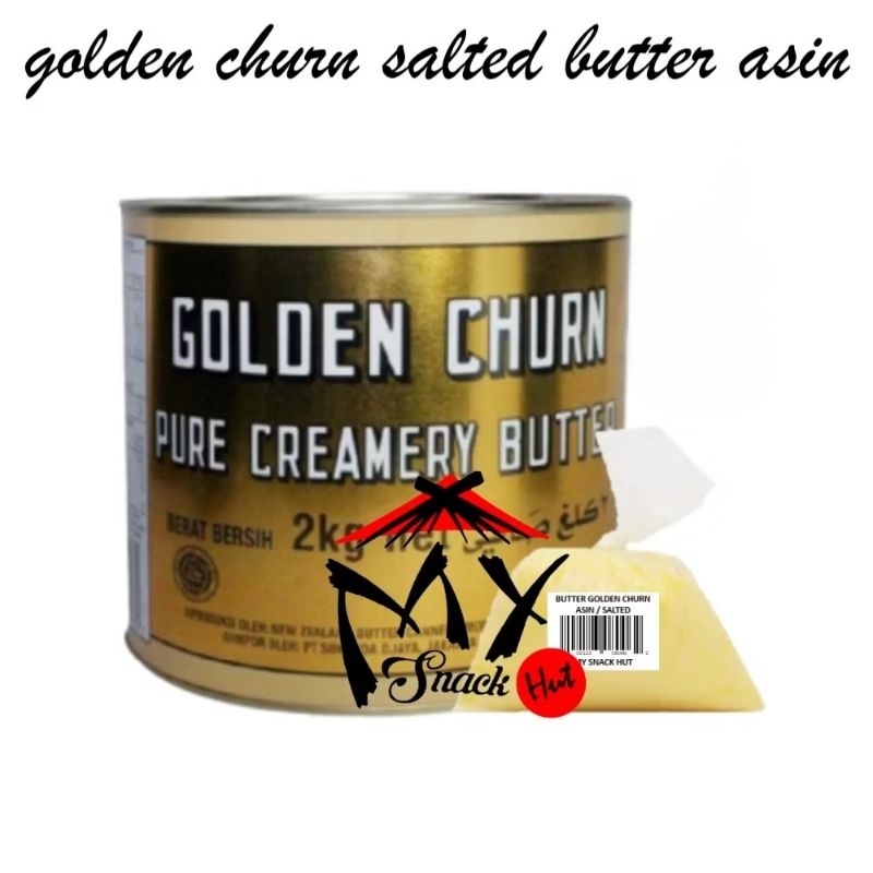 

GOLDEN CHURN BUTTER 100GR MENTEGA ASIN CURN CHUN MERTEGA BATER PURE SALTED ROTI BISKUIT CAKE HALAL