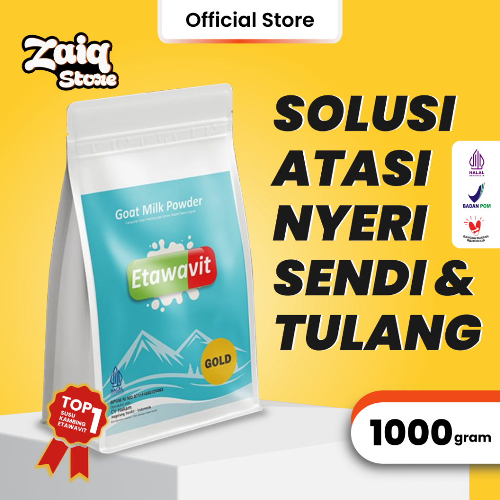 

Susu Kambing Etawa Bubuk | Solusi Atasi Nyeri Sendi dan Tulang