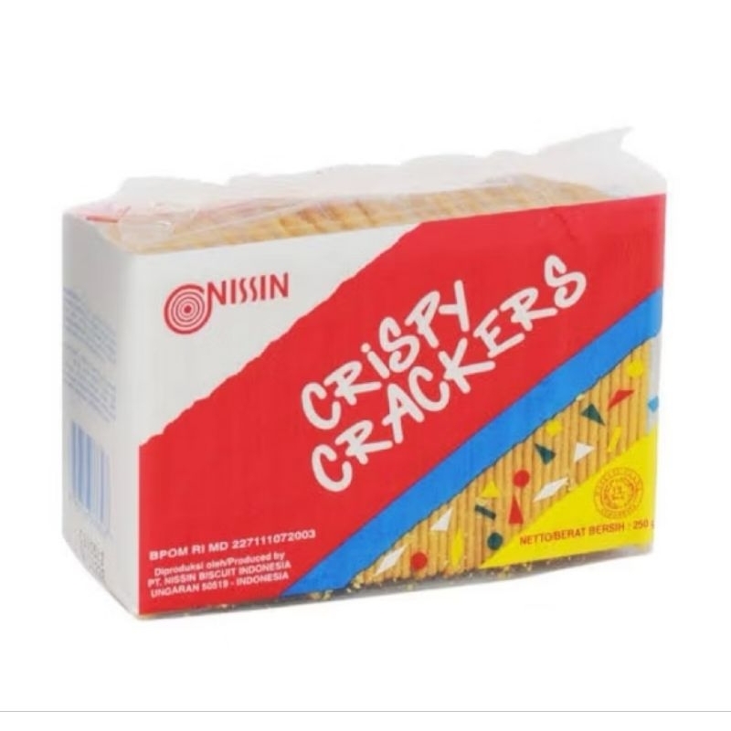 

NISSIN CRISPY CRACKERS 250GR (ISI 1 PCS)