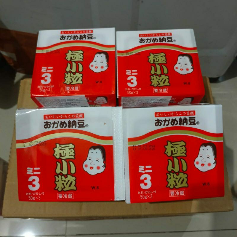 

okame natto kotsubu 1pack isi3cup natto Japan tape kedelai