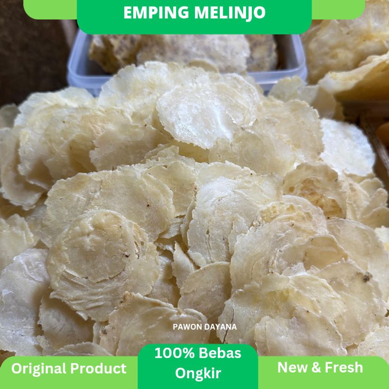 

Emping Serang 100gram / Emping Melinjo Asli Serang / Emping Super