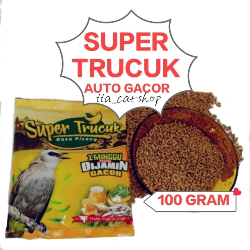 SUPER TRUCUK VOER RASA PISANG FRESH FOOD PAKAN BURUNG VOER