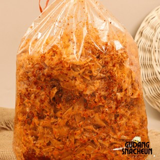 

Keripik Kriwil Singkong Pedas 500g Cikruh Daun Jeruk
