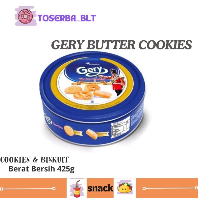 

Gerry Hollanda/ Cookies Butter / Biskuit kukis mentega / 425g