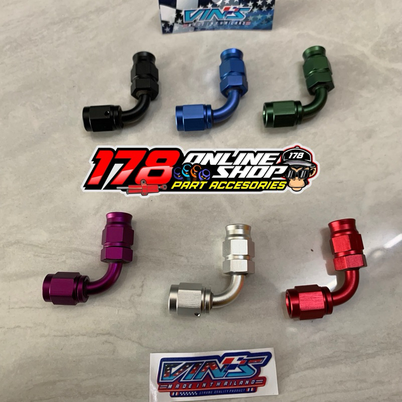 fiting selang rem 90 derajat long drat ke selang rem