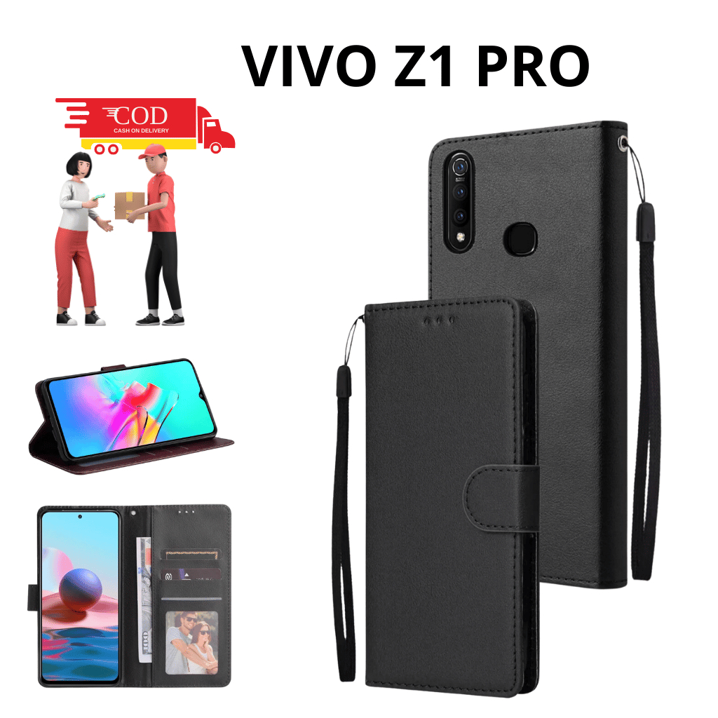 CASE HP VIVO Z1 PRO CASING DOMPET FLIP CASE WALLET FLIP LEATHER CASE PREMIUM CASING HP