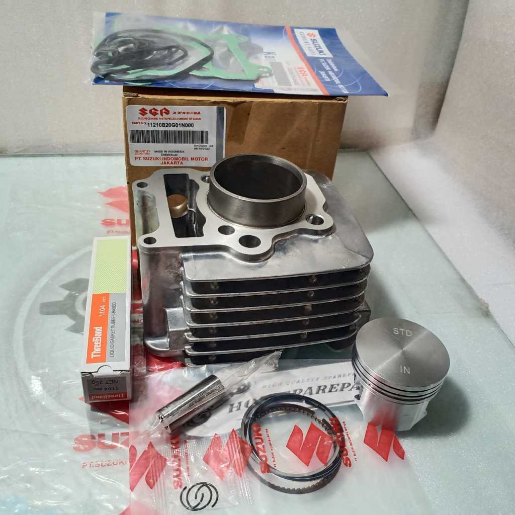 Blok Seher Shogun 125 R Shogun 125 SP Shogun 125 New B20 SGP Set Komplit Top Set plus Threebond