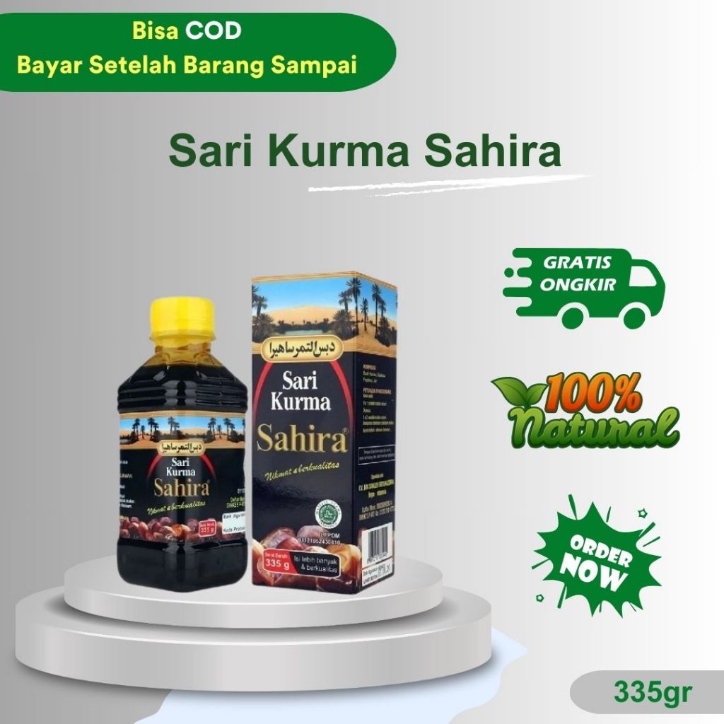 

Sari Kurma Sahira Baik Untuk Anemia - Isi 335gr