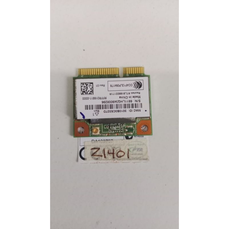wifi card laptop acer 14 z1401 z-1401 z 1401