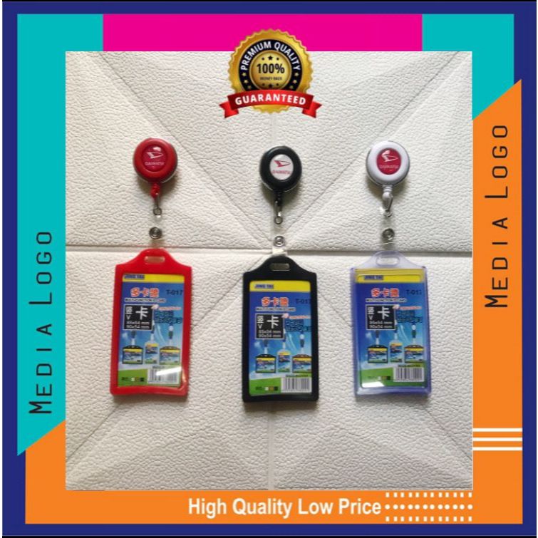 

YOYO GANTUNGAN ID CARD PUTAR STAINLESS -DAIHATSHU(Paket Lengkap)